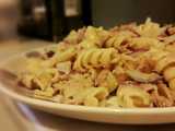 tuna cream pasta