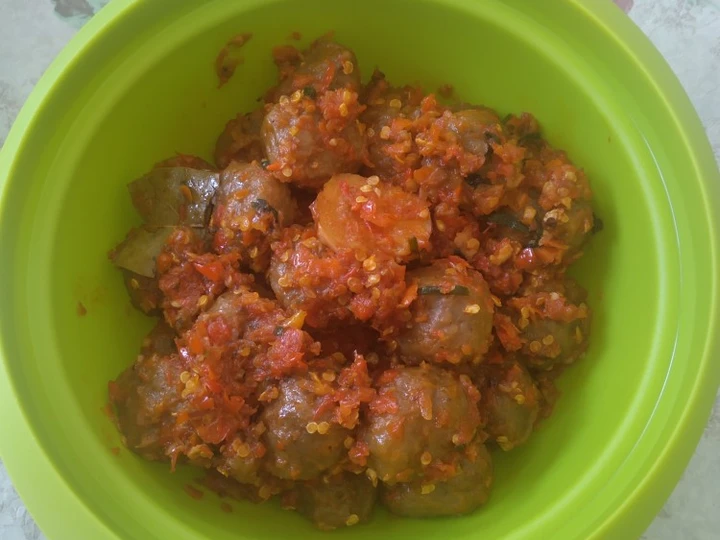 Cara Gampang Menyiapkan Resep Pentol Mercon yang Uenak Anti Ribet, Sempurna