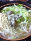 Chicken Hot Pot Using Shio-Koji