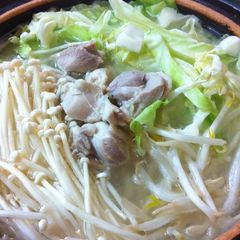 A picture of Chicken Hot Pot Using Shio-Koji.