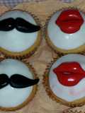 Cupcakes decorados con fondant