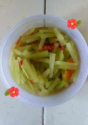 Foto resep Tumis Pepaya Muda