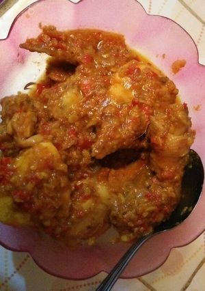 Foto resep Ayam Sambal Setan
