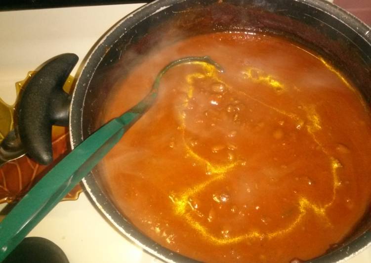 Recipe of Homemade Football&#39;s Back Chili