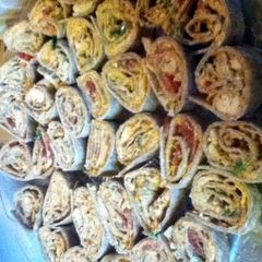 A picture of Chicken Enchilada Dip Roll-ups.