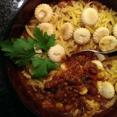 A picture of Spicy Bison Chili.