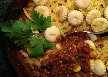 Easiest Way to Make Yummy Spicy Bison Chili