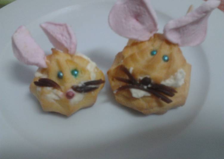 Recipe of Perfect Ladybirds Choux Easter Bilbys