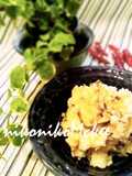 Healthy Japanese-Style Potato Salad Without Mayonnaise For Bento