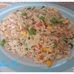 Chinese Fried Rice A picture of Chinese Fried Rice.