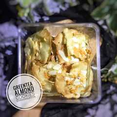 รูปของ Green Tea Almond Cookies