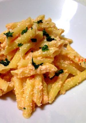 A picture of Mentaiko Cream Pasta.