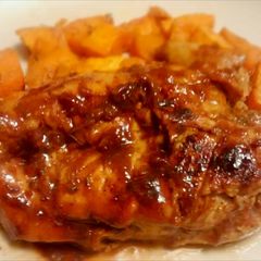 A picture of Apple Cider Chicken.