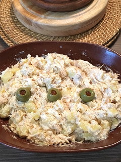 Una foto de Ensalada de Papas y Pollo