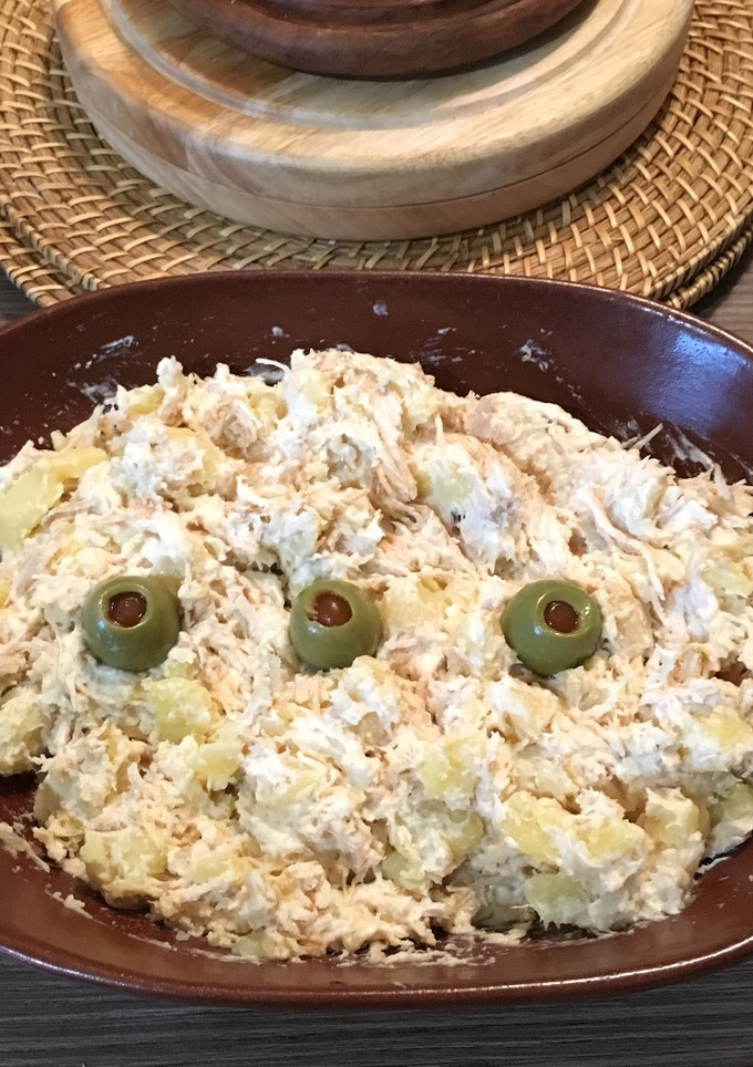 Una foto de Ensalada de Papas y Pollo