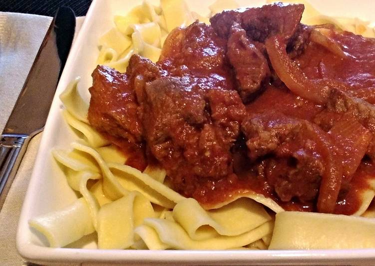 Steps to Prepare Favorite Moms Hungarian Goulash