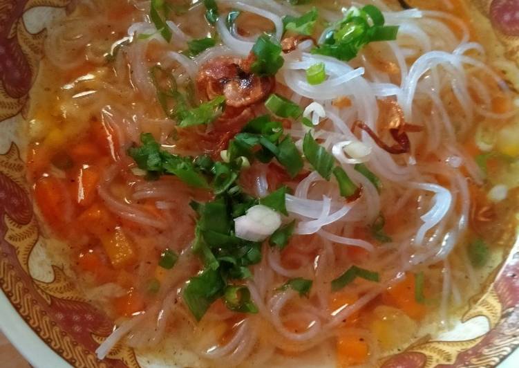 Sayur sup jagung manis ๐ฝ
