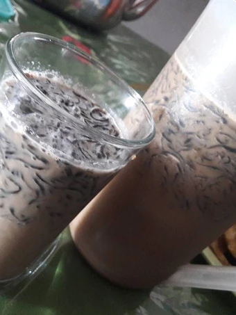Langkah Gampang Membuat Resep Es cincau capucino #BikinRamadanBerkesan yang Menggugah Selera Anti Ribet, Menggugah Selera
