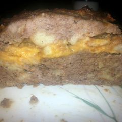 A picture of Pasta's Cheese Meatloaf.