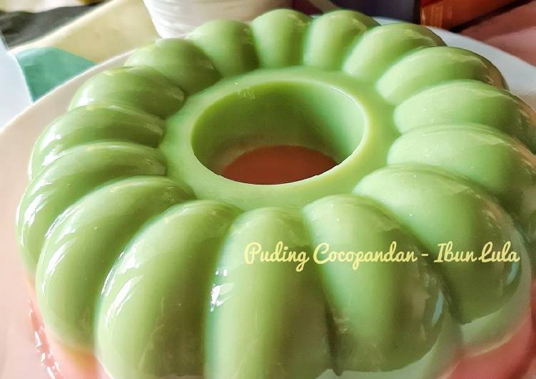 Puding Cocopandan Simpel