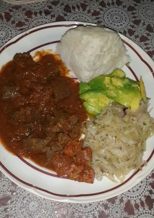 A picture of Liver sauce.