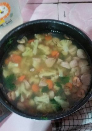 Foto resep Sop baso sederhana