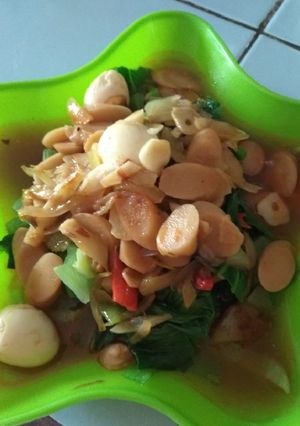 Foto resep Pokchoy kuah saus tiram
