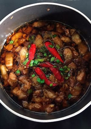 Hình của món Kho quẹt.
