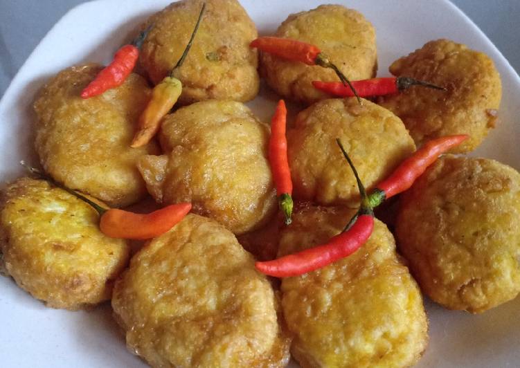 Bagaimana Menyiapkan Perkedel tahu udang Anti Gagal