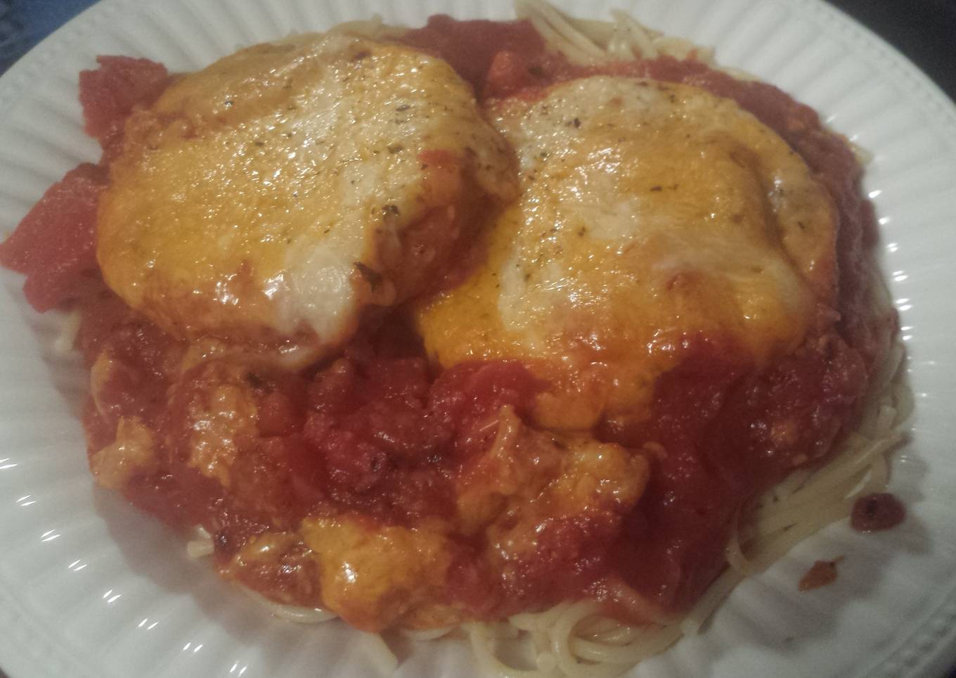 Easy Parmesan chicken