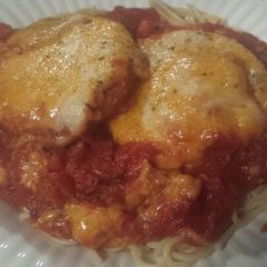 A picture of Easy Parmesan chicken.
