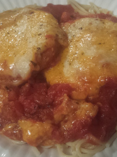 A picture of Easy Parmesan chicken.