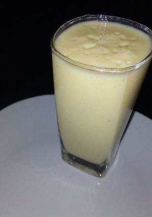 A picture of Mango And Banana Smoothie.