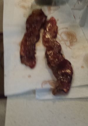 A picture of Sweet 'N' spicy bacon.
