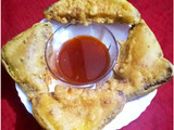 प्लेन ब्रेड पकोड़ा (Plane bread pakoda recipe in Hindi)