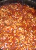 chicken and sausage sloppy Joes