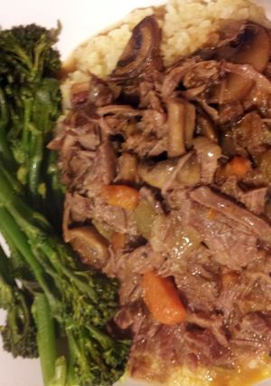 A picture of Beef Ragu melt in your mouth.