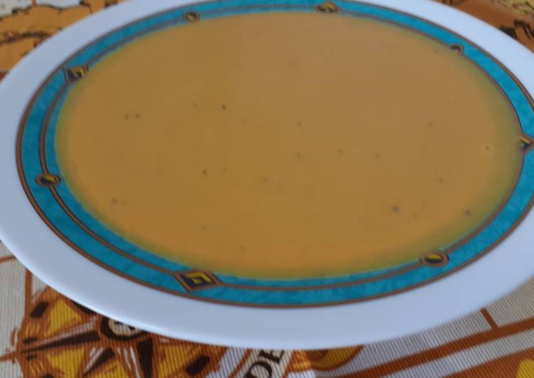 Recipe of Super Quick Homemade CREMA DE BONIATO, Y CALABAZA