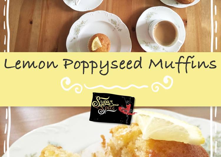 Recipe of Speedy Lemon Poppyseed Muffins