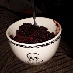 A picture of Walking dead cake.