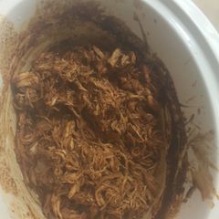 A picture of CrockPot BBQ Chicken.