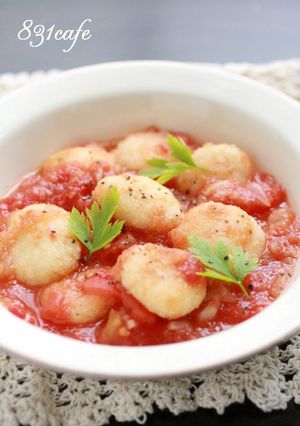 A picture of Okara Gnocchi.