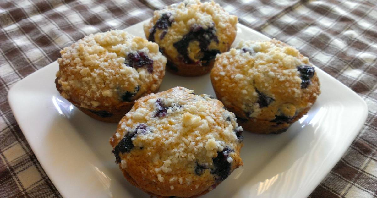 Blueberry muffins Recipe by JunB.