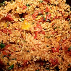 A picture of Mexican Rice.