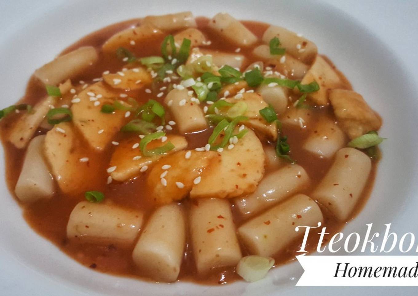 Tteokbokki rumahan