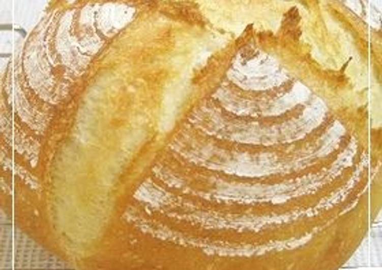 Recipe of Perfect Pain de Campagne-style Bread with Bread and Cake Flour - Version 3