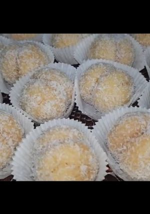 صورة لوصفة كريات بجوز الهند