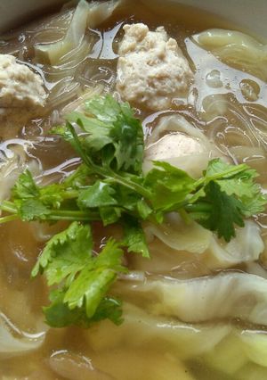 รูปของ ต้มจืดไก่สับ(คลีน)