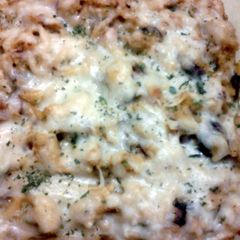 Mushroom and Cheese Orzo Bake A picture of Mushroom and Cheese Orzo Bake.