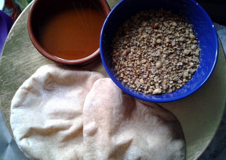 How to Make Speedy Egyptian Bread &amp; Dukkah Dip